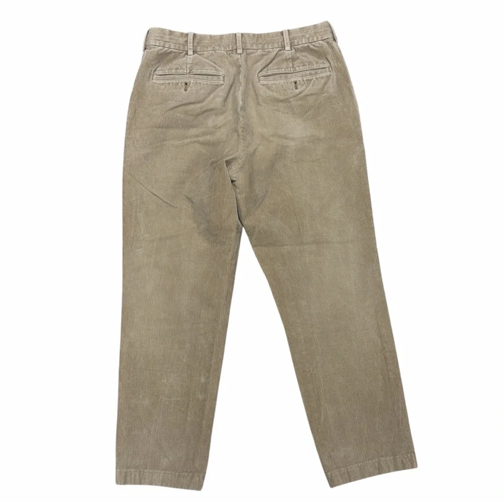 Uniqlo Corduroy Light Brown Straight Leg Pants - Picture 2 of 4